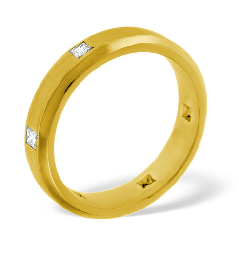 Jessica 18K Gold Diamond Wedding Ring 0.28CT H/SI